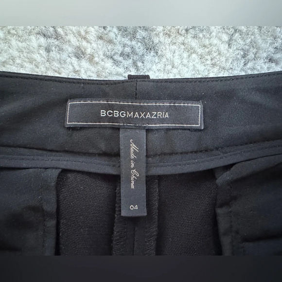 Bcbgmaxazria “Lester” black pants| size 4 - Picture 2 of 5